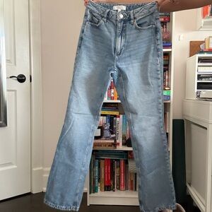 Dynamite Light Blue Straight Leg Jeans